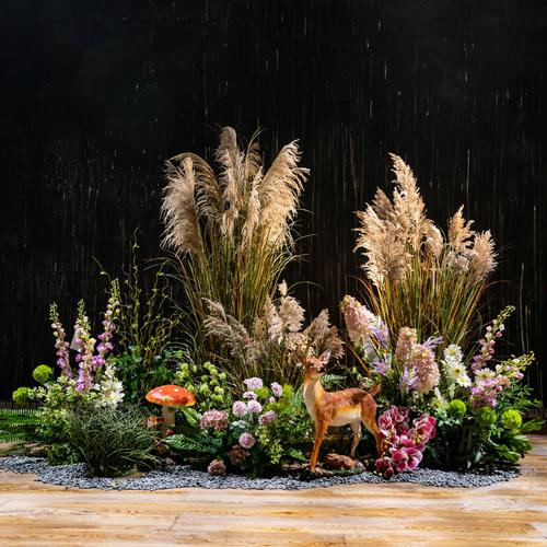 大型仿真绿植造景观组合室内插花仿生植物假树假花卉橱窗装饰摆件